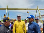 Gobernador Luis Caldera ejecuta el Plan Rector de Aguas Servidas en Lagunillas