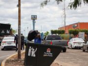 Alegría en las comunidades por los nuevo contenedores de desechos del IMAU