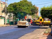 Plan Estadal de Vialidad llegó a Olegario Villalobos con 1.200 toneladas de asfalto