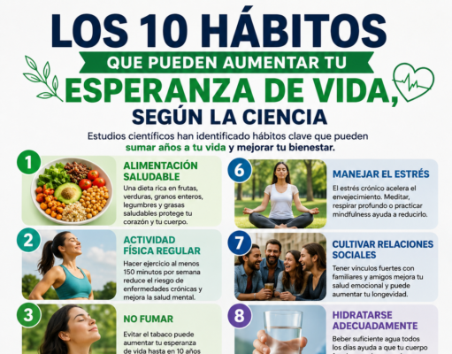 Los 10 hábitos que pueden aumentar tu esperanza de vida, según la ciencia