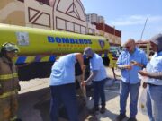 150 efectivos atendieron explosión de transformador en el centro de la ciudad