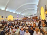 DOBLETE SÍSMICO: Feligreses en oración por víctimas de terremoto durante toma de posesión del nuevo Obispo de Cabimas