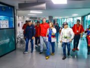 Ministra Jacqueline Farías inspeccionó trabajos de reacondicionamiento del Aeropuerto La Chinita en Maracaibo