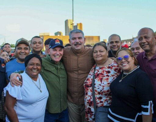 Alcalde Giancarlo Di Martino: “Seguimos unidos y leales al legado de Chávez”