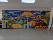 Mural de Luis Martínez vuelve a la luz en el lobby de la Alcaldía de Maracaibo