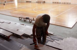 Arranca la recuperación en el gimnasio «Borjas Romero» de LUZ