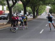 Patines como gran opción de disfrute en la ciclovía marabina