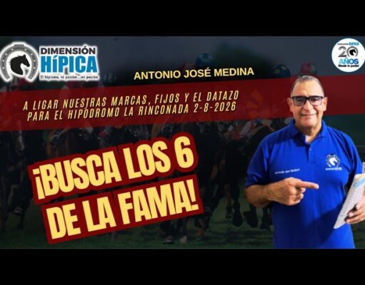 Nuestras Orientaciones para Saratoga este Viernes y La Rinconada este Domingo con Dimensión Hípica