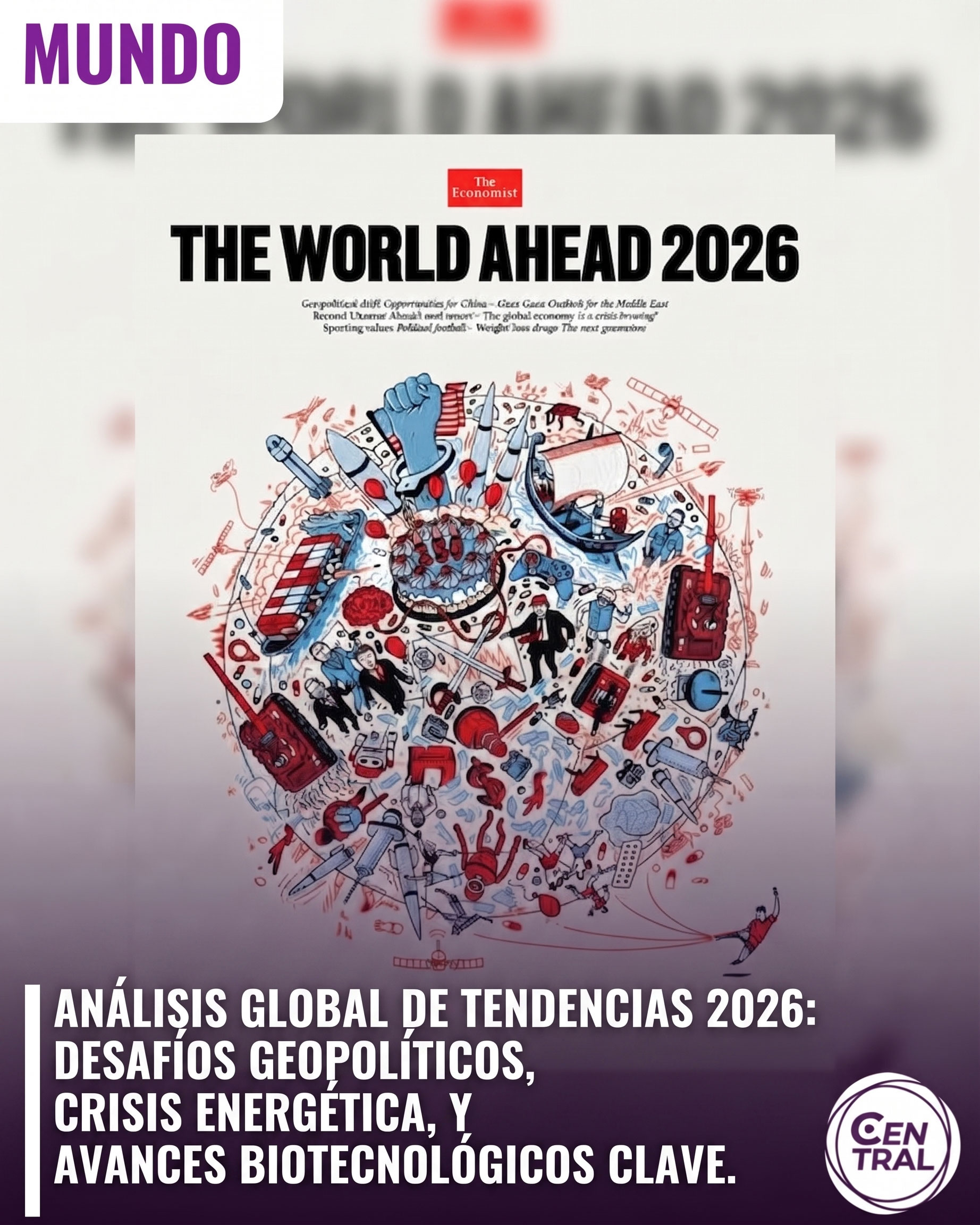 A la mitad del camino de 2026: ¿Qué nos depara la recta final del año según la icónica portada de The Economist?