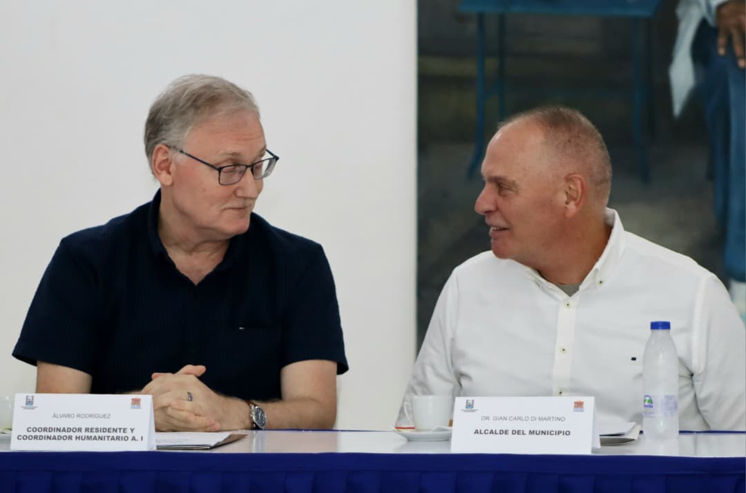 Alcalde Di Martino y Naciones Unidas refuerzan cooperación en asistencia social a comunidades de Maracaibo