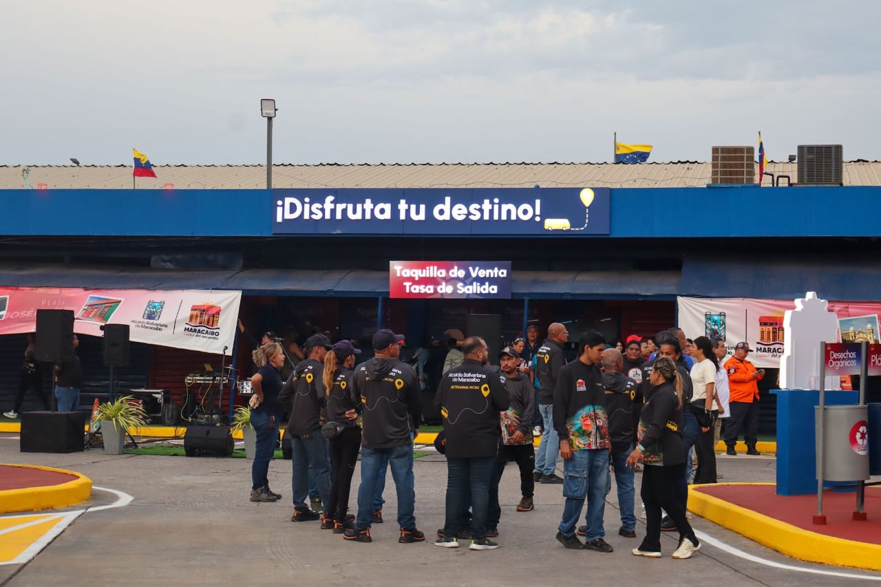 Entregados andenes 4 y 5: Alcalde Di Martino: Seguimos transformando Maracaibo con la modernización del Terminal de Pasajeros